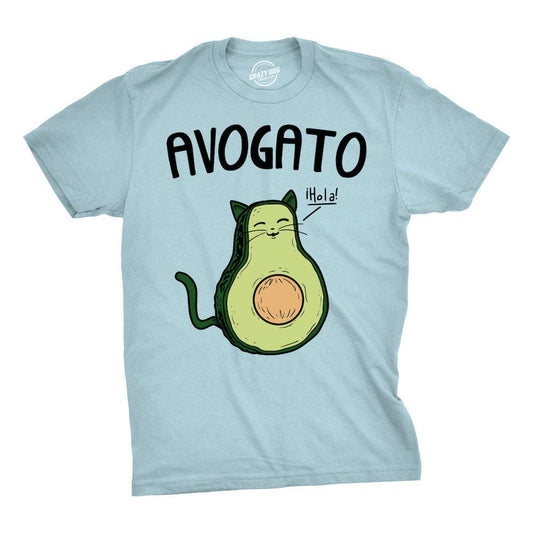 Avogato Mens Funny Avocado Cool Graphic T Shirt Cinco De