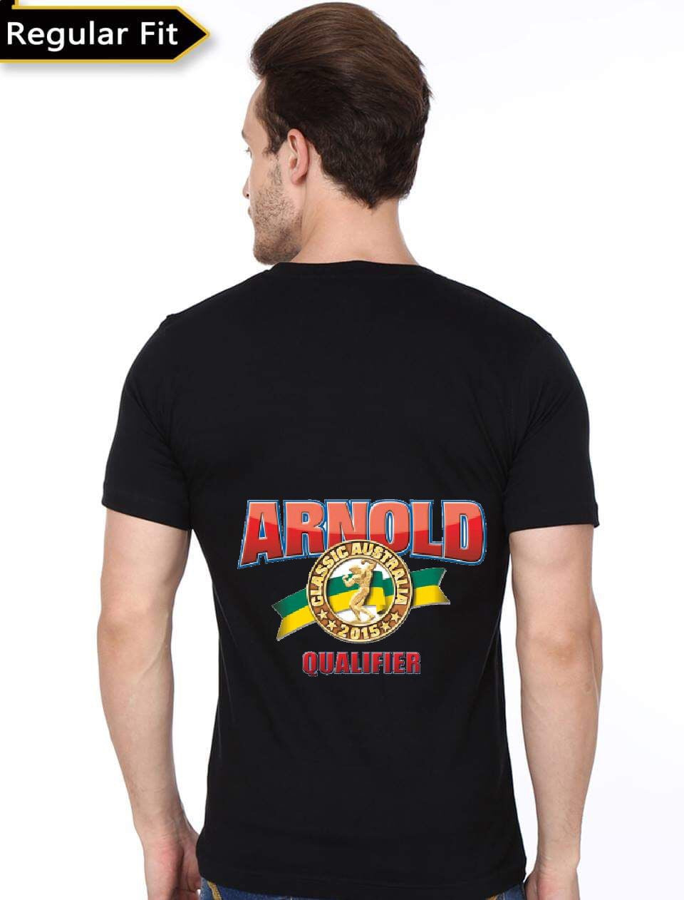 Arnold Qualifier Bodybuilding Black T-Shirt