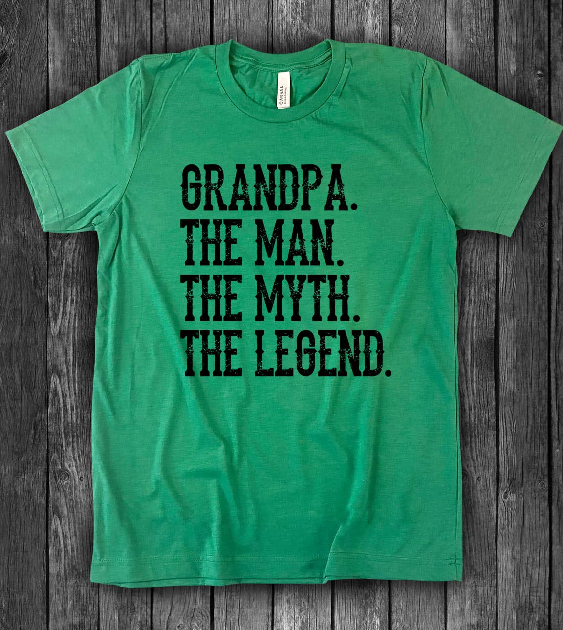 Grandpa the Man - Grandpa Legend Fun Cute T-Shirt