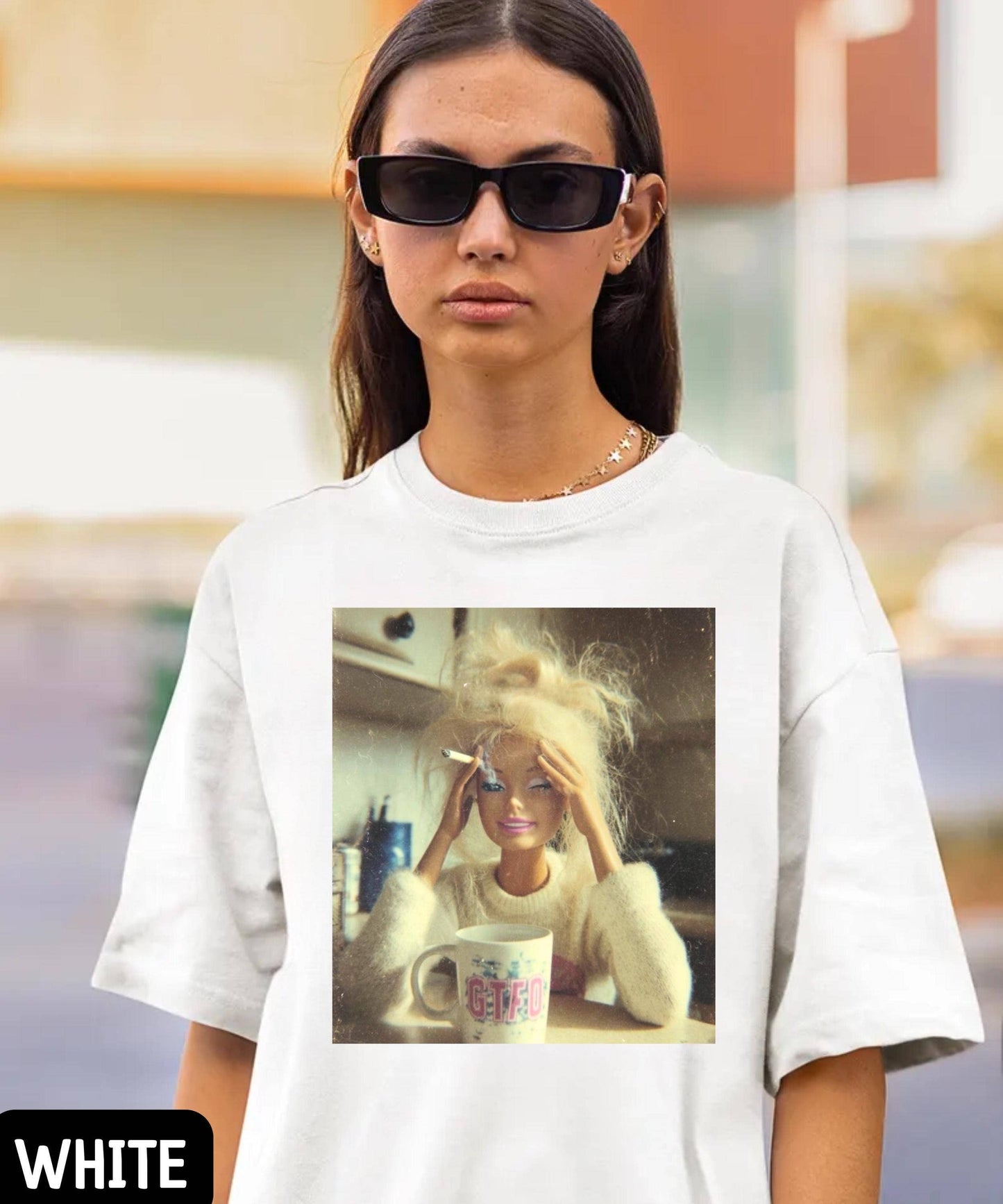 Shocked Doll Face Meme Shirt Gift For Woman