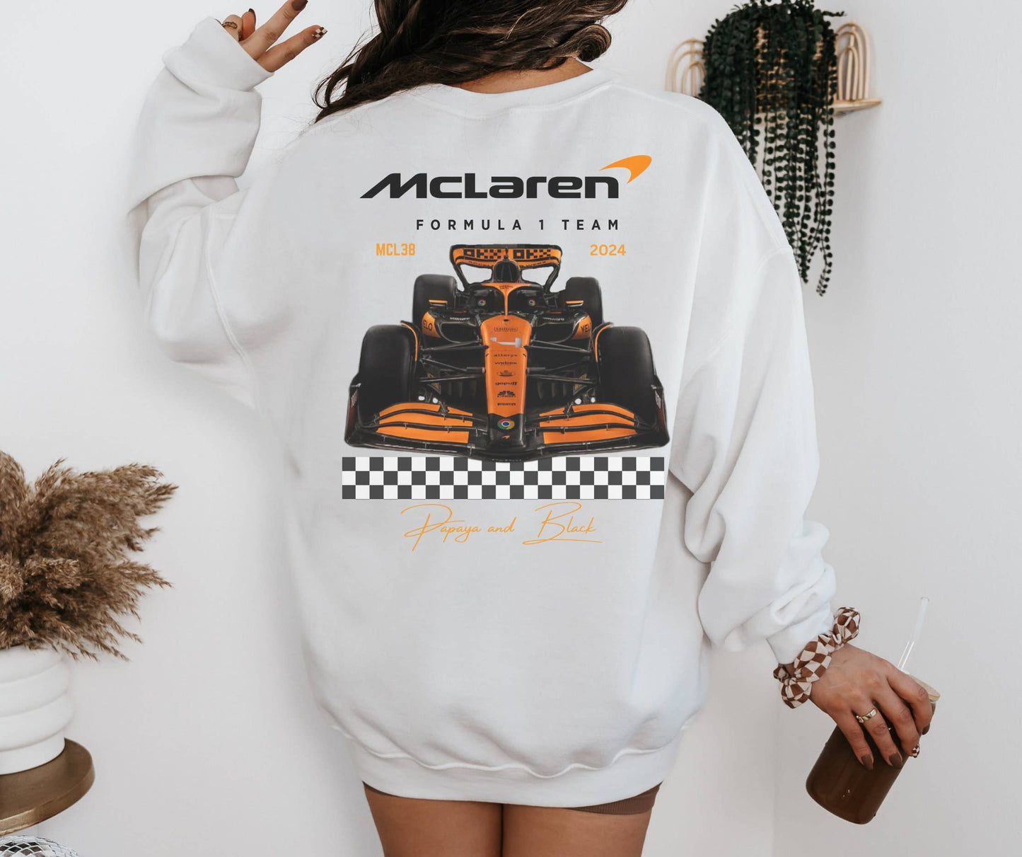 Mclaren 2024 Formula One Crewneck Sweatshirt - F1 Inspired