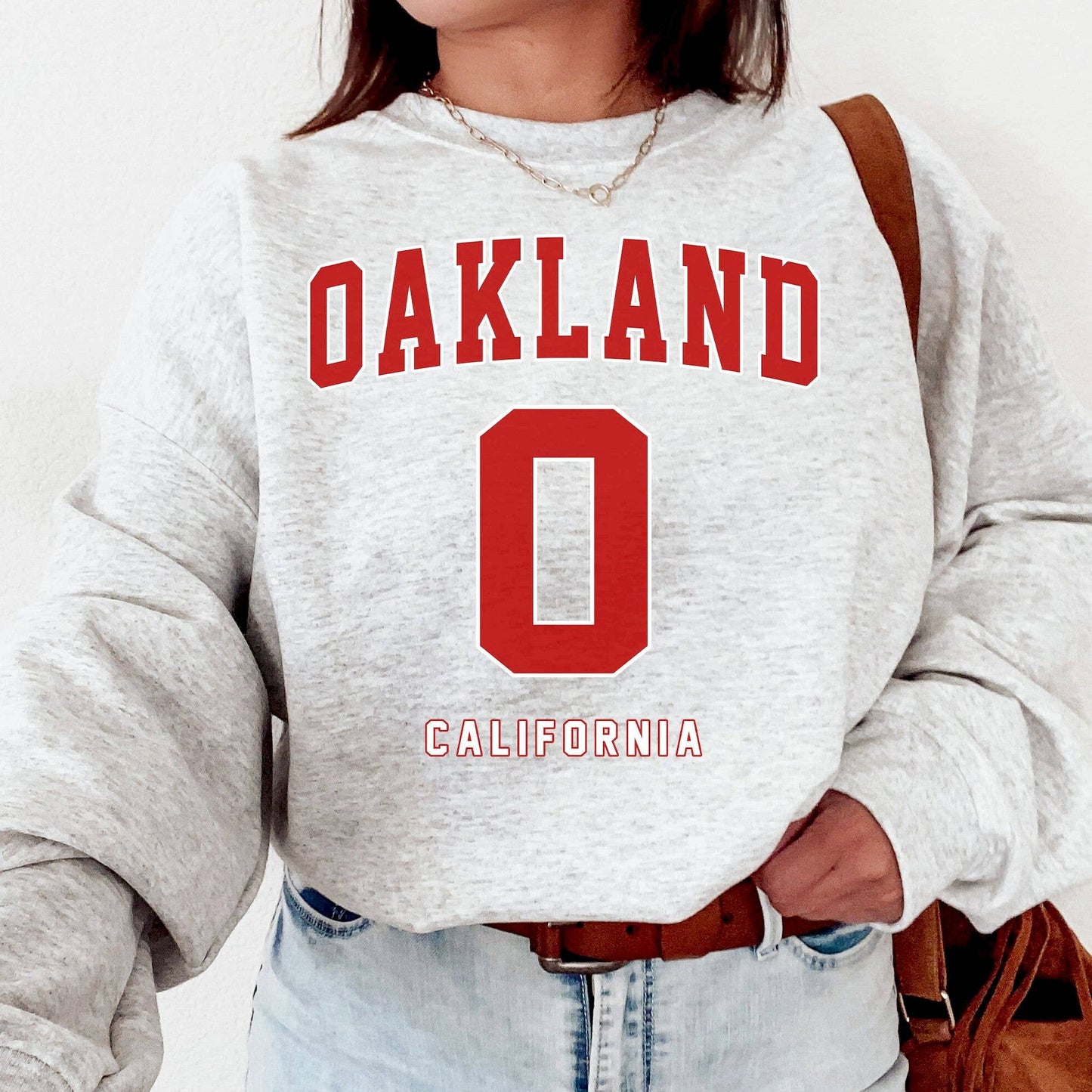 Vintage Oakland California Crewneck Sweatshirt