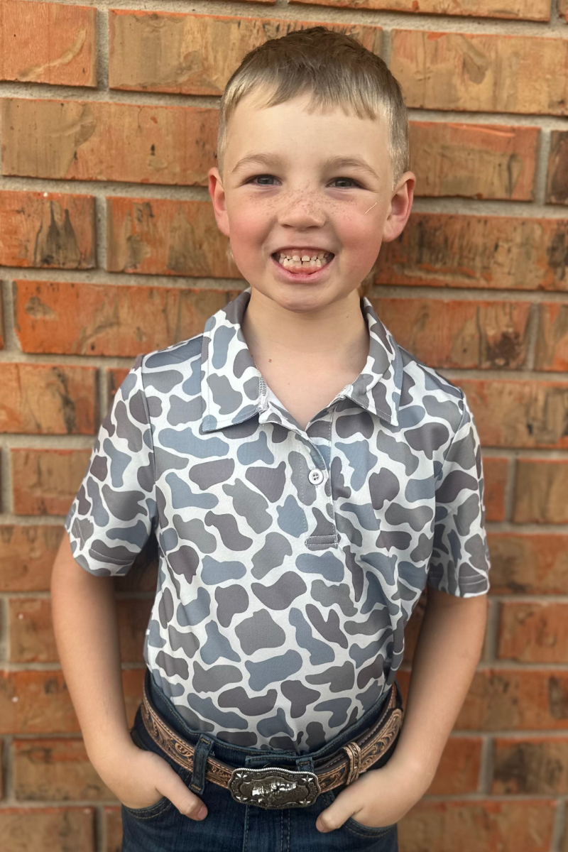 Mini Camo Scout Polo
