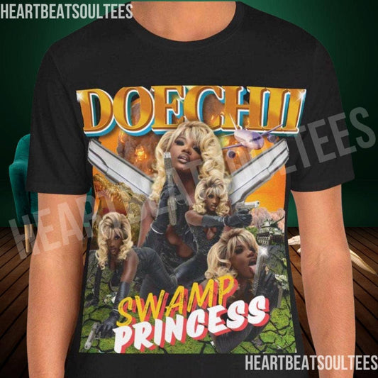 Doechii Swamp Princess Bootleg Shirt, Unisex Short Sleeve Te