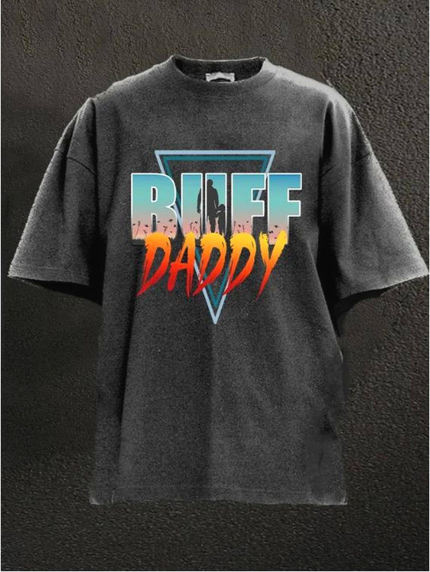 Buff Daddy Gym Shirt For Him - Motivated Workout T-Shirt