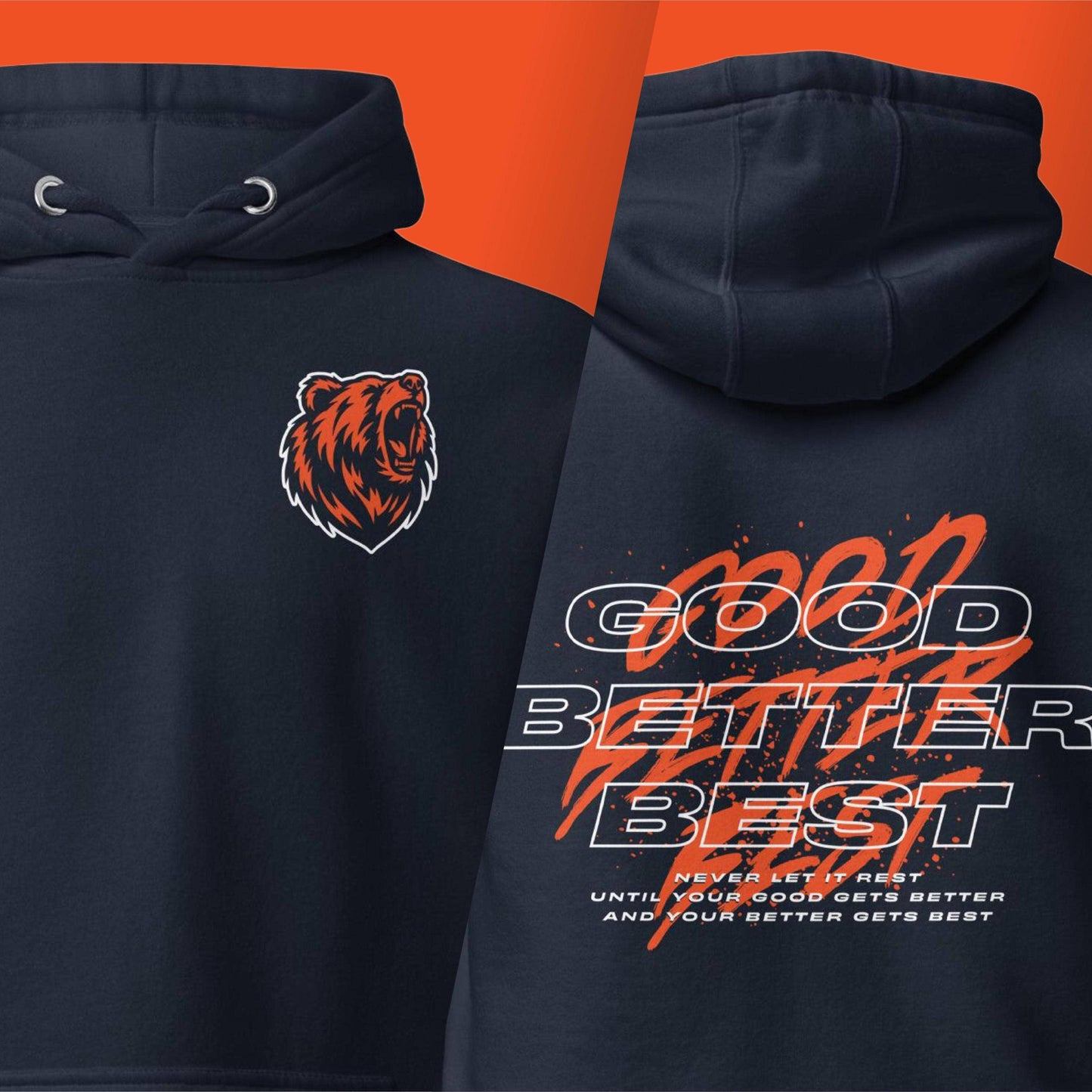 Chi-Cago Pro Football Inspirational Coach Quote Hoodie