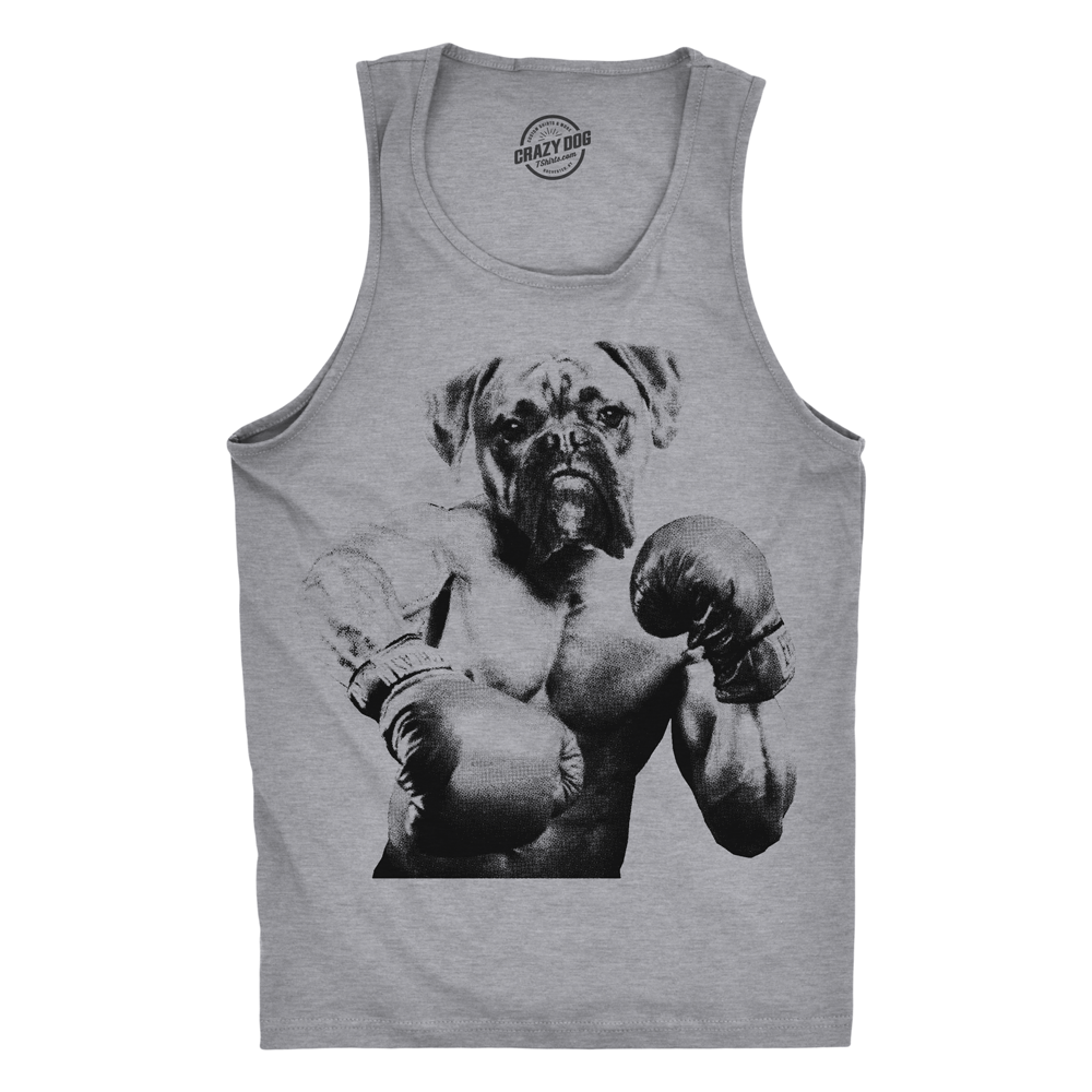 Boxer Boxing Men's Tank Top Fitness Graphic Tank Sleeveless