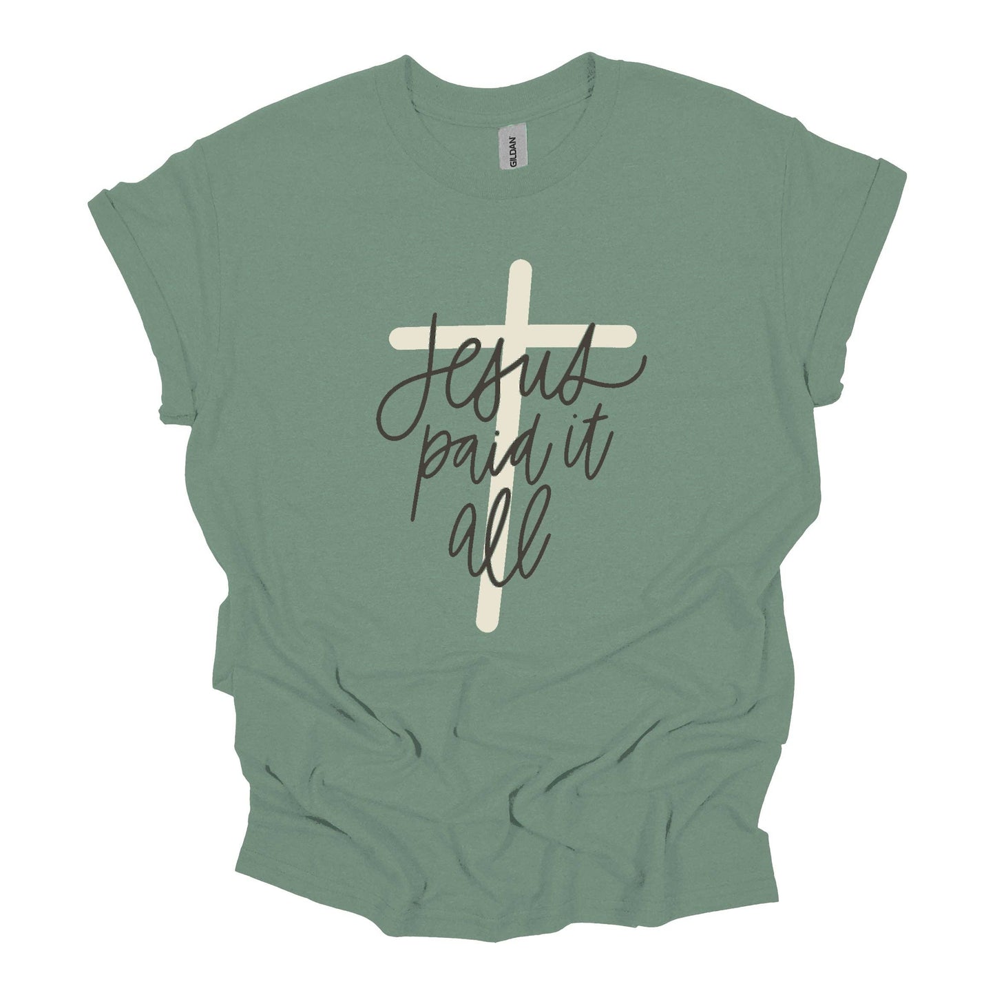 Jesus Paid It All By Brooke Nicole Designs Tee