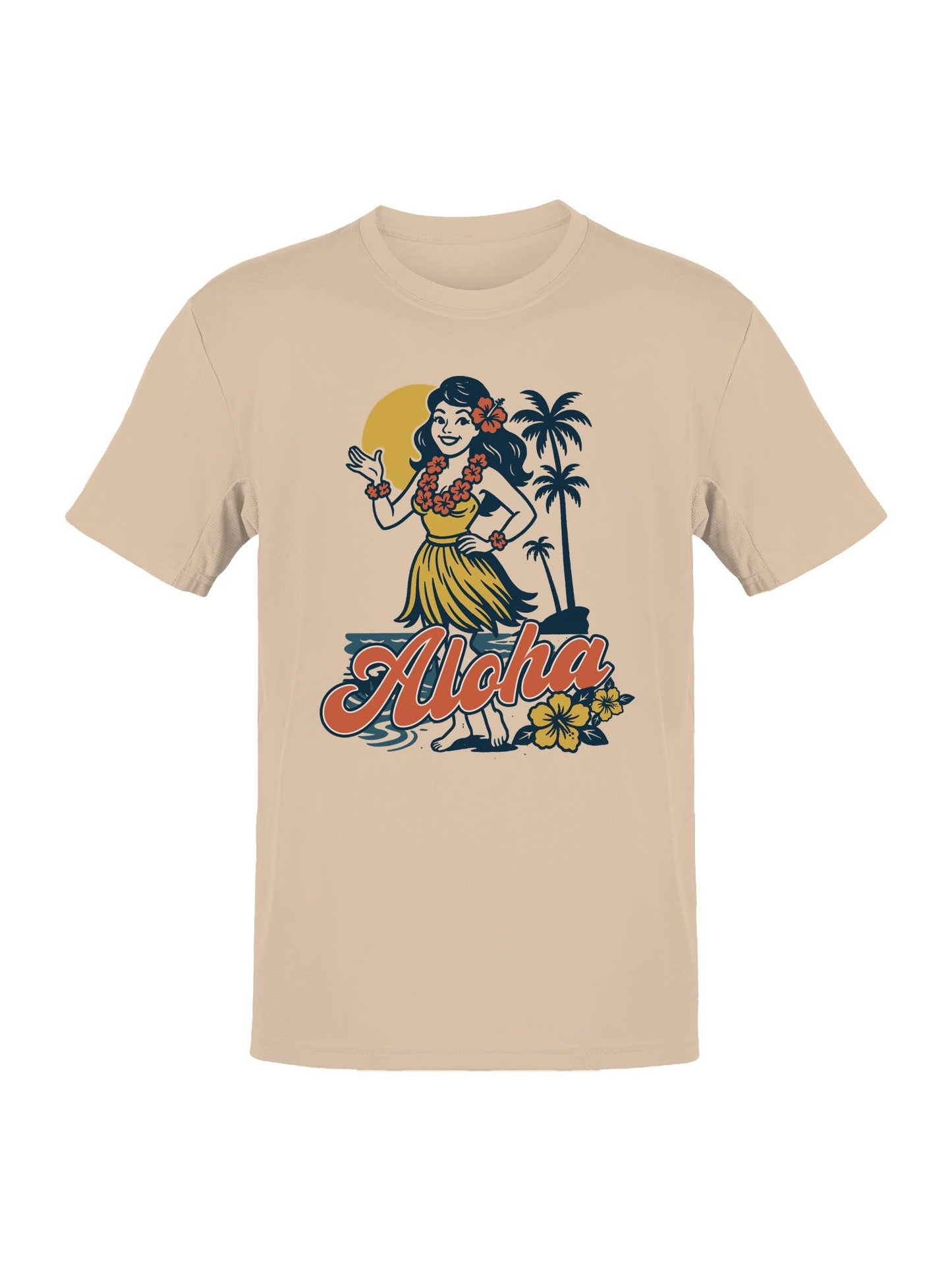 Aloha Hawaiian Hula Greeting Men's T-Shirt