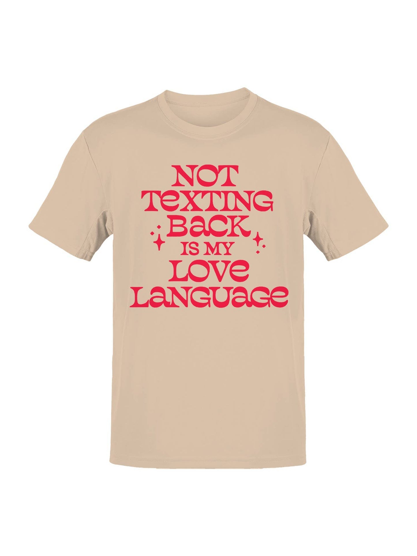 My Love Language: Not Texting Back Men's T-Shirt