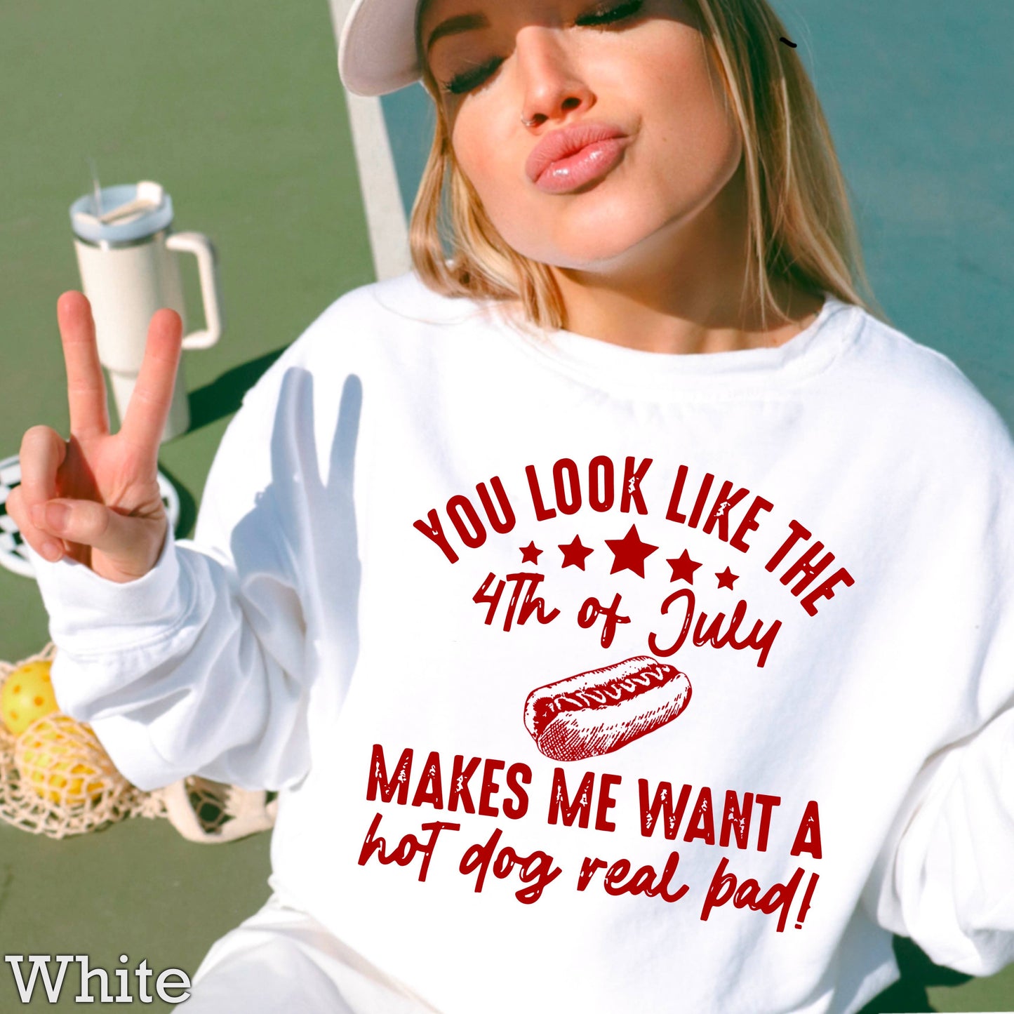You Look Like the  4th of July Women’S  Sweatshirt
