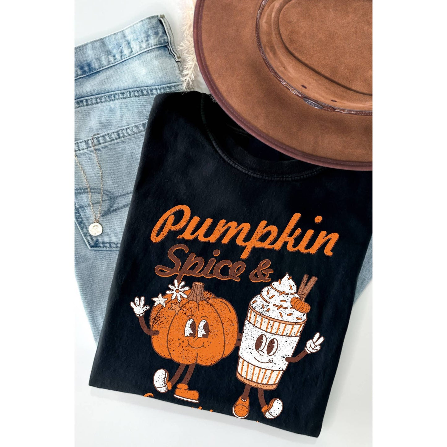 Pumpkin Sprice and Everything Nice Short Sleeve Tee