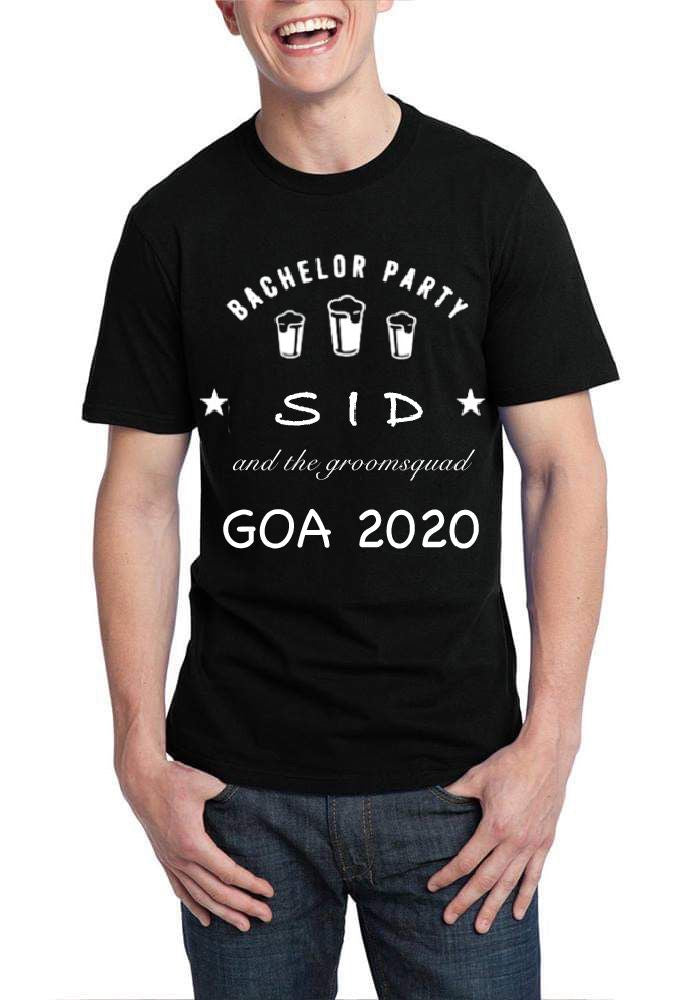 Customised Bachelor Party T-Shirt