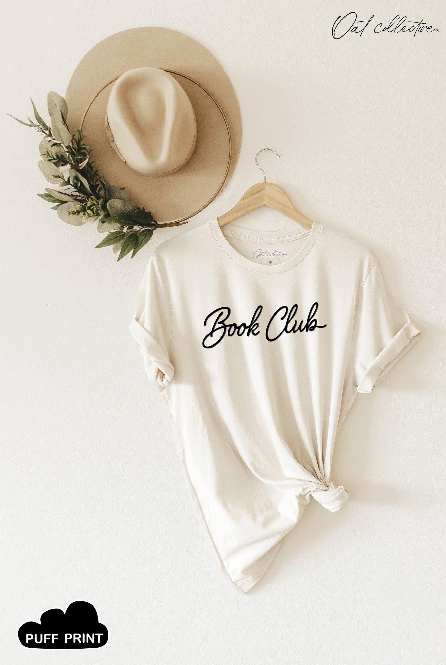 Book Club Puff Graphic T-Shirt