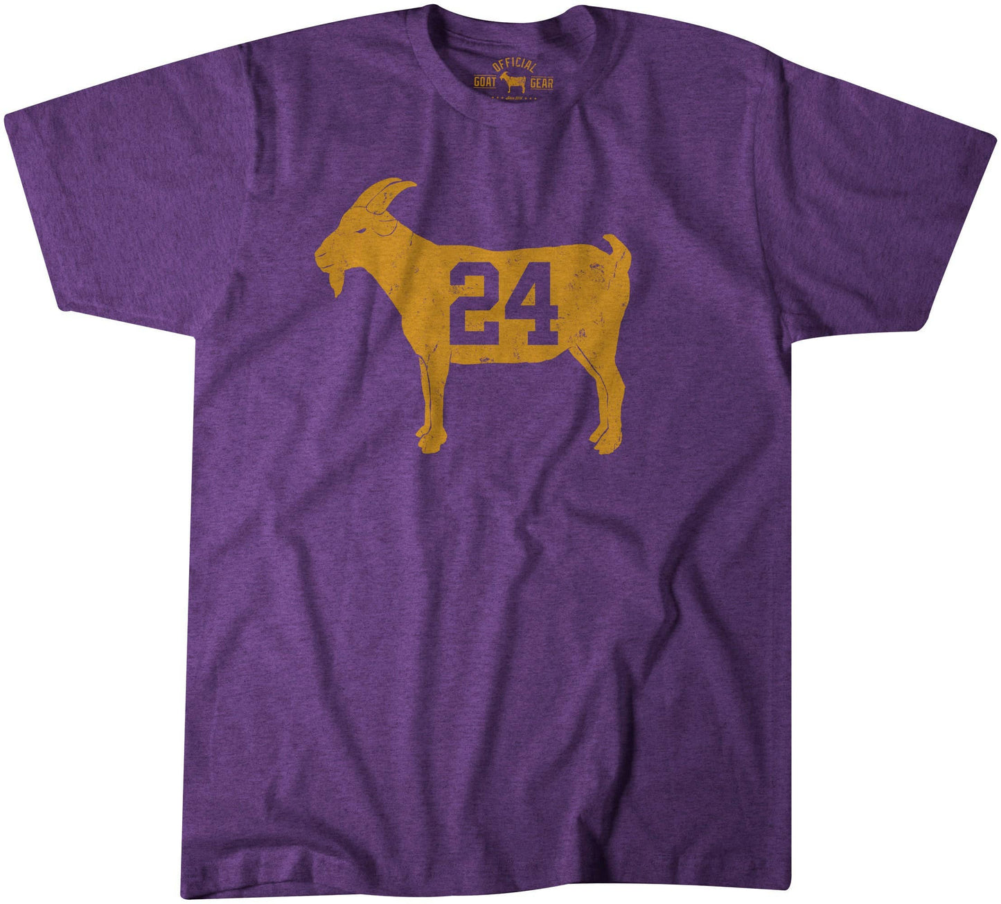 Goat 24 - Vintage Purple T-Shirt - Official Kobe Gear