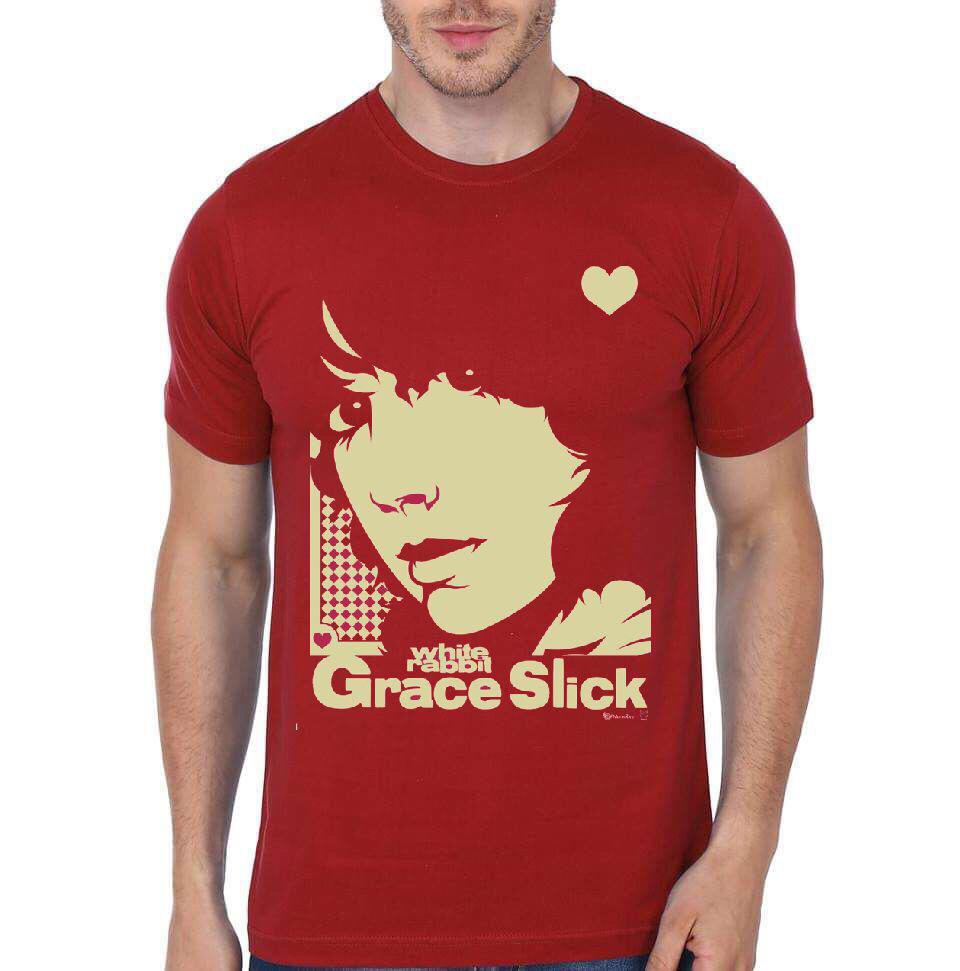Grace Slick Half Sleeve T-Shirt