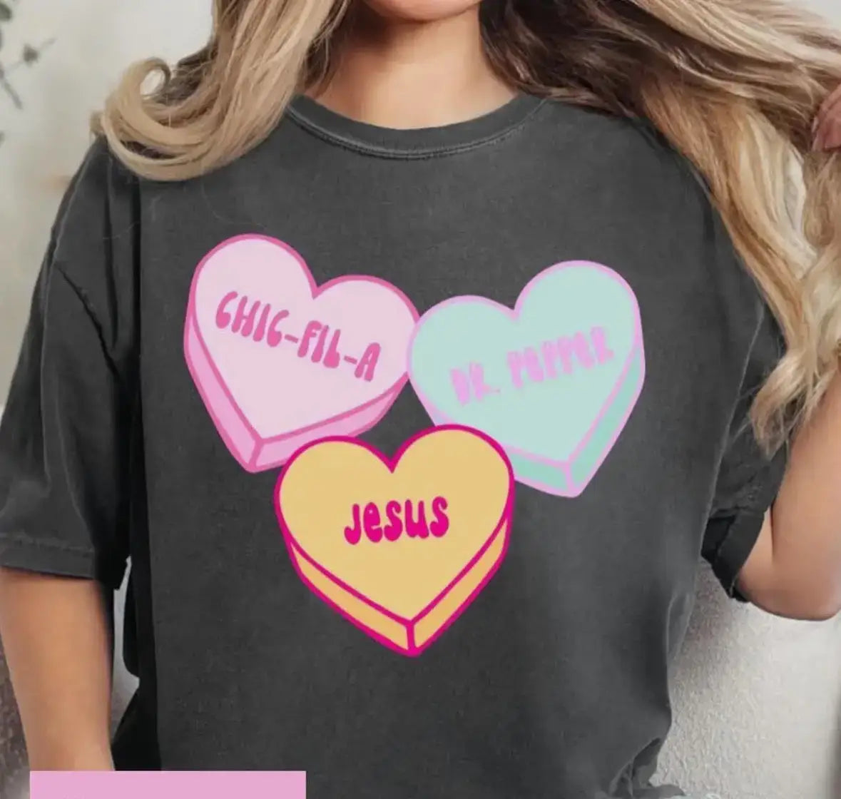 Jesus & Snacks Valentine Graphic Tee