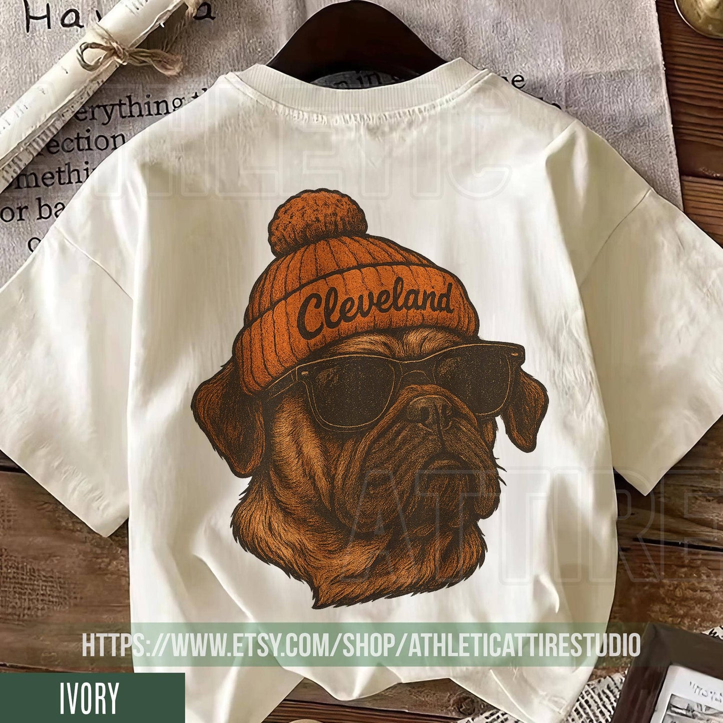 Retro Cleveland Football Mascot T-Shirt - Browns Fan Gift