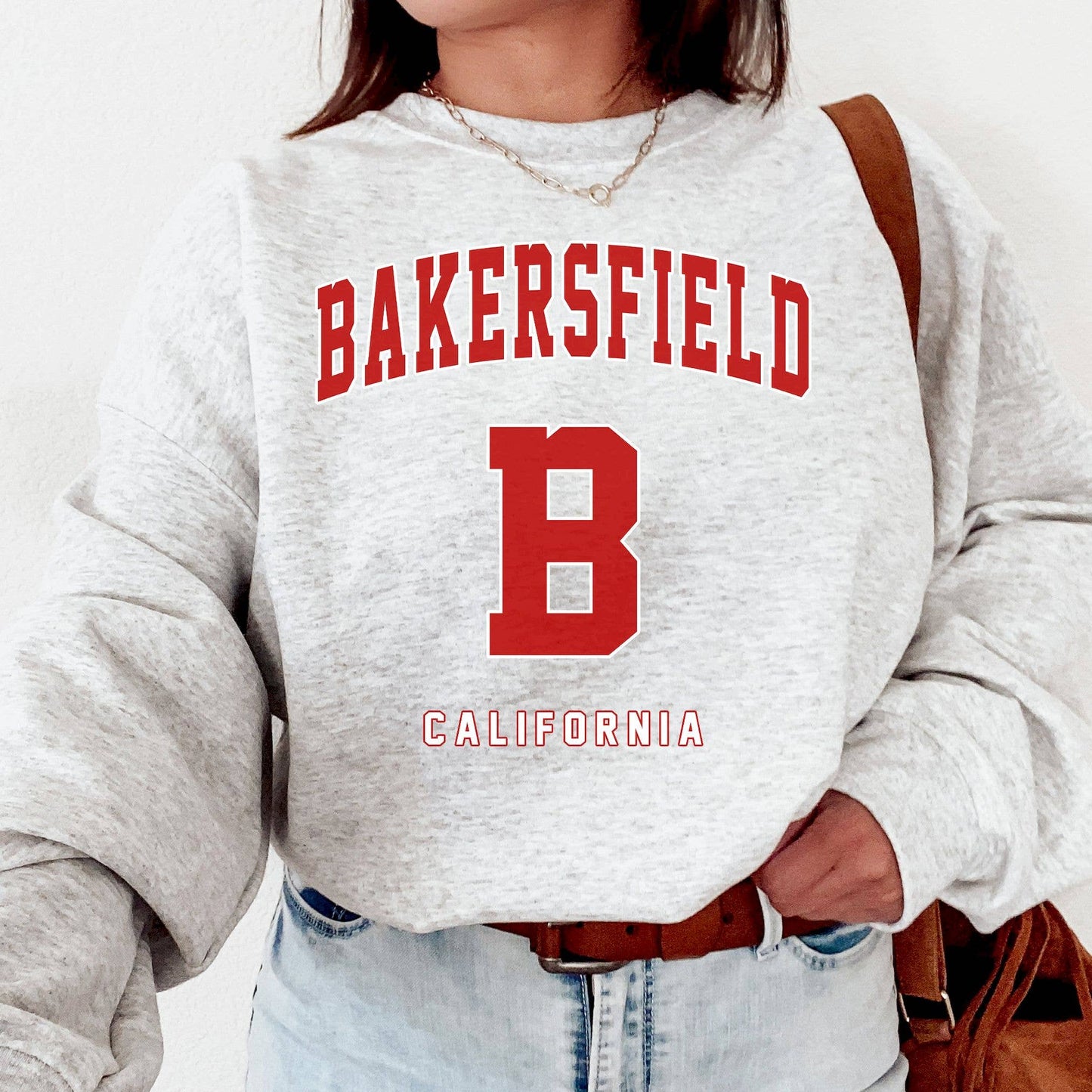 Vintage Bakersfield California Sweatshirt – Retro Crewneck S