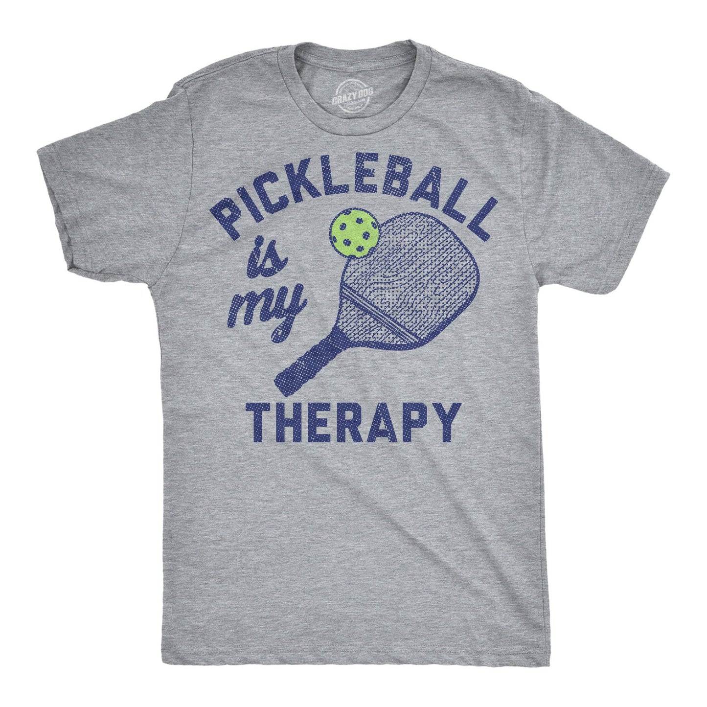 Pickleball Is My Therapy Men's T Shirt