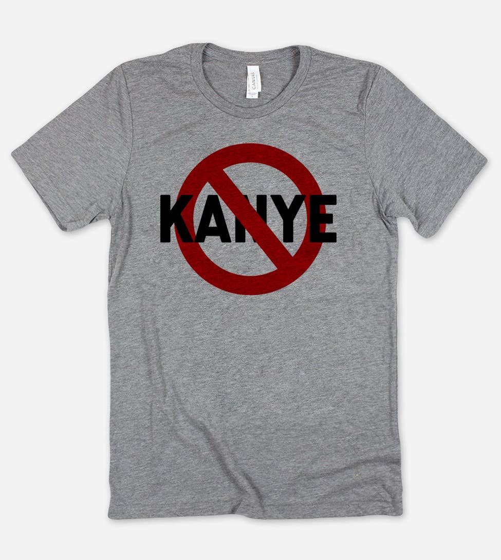 No More Kayne - Love Not Hate Music T-Shirt