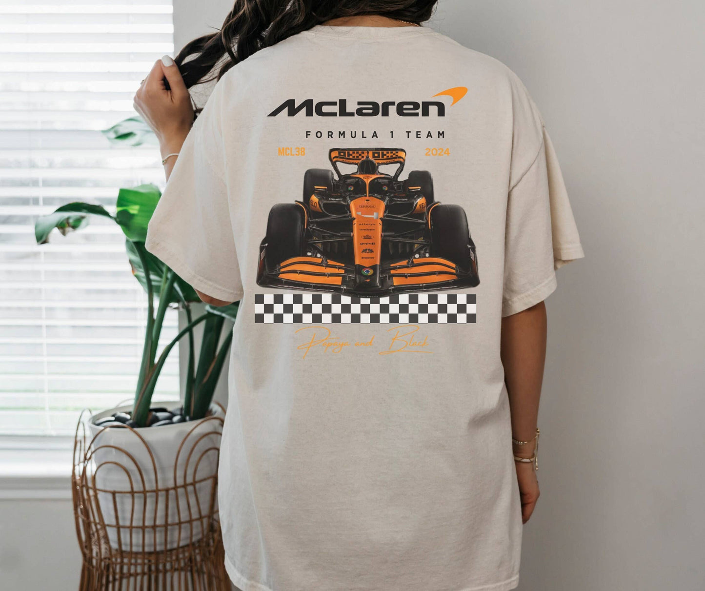 Mclaren 2024 F1 Unisex Racing Tee Gift - Lando & Oscar