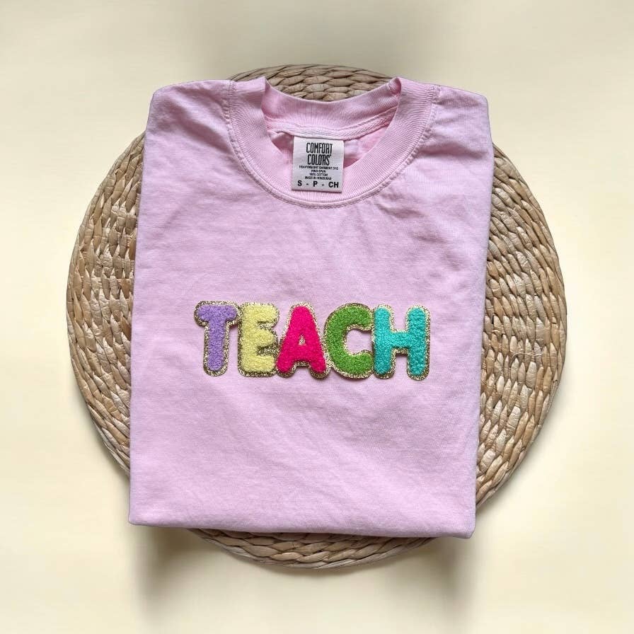 Comfort Colors Teach Shirt, Teacher Appreciation Gifts