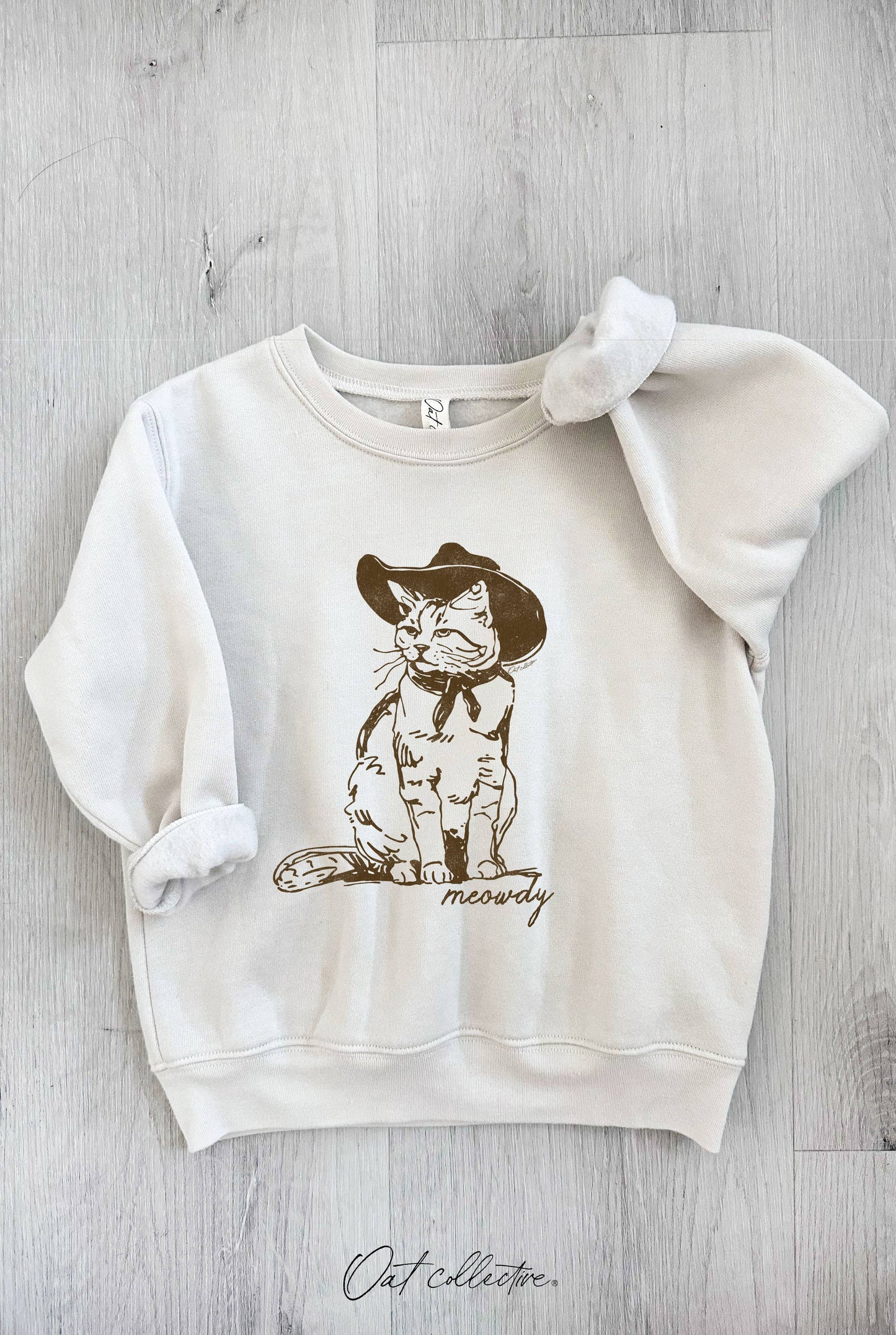 Meowdy Toddler Graphic Sweatshirt