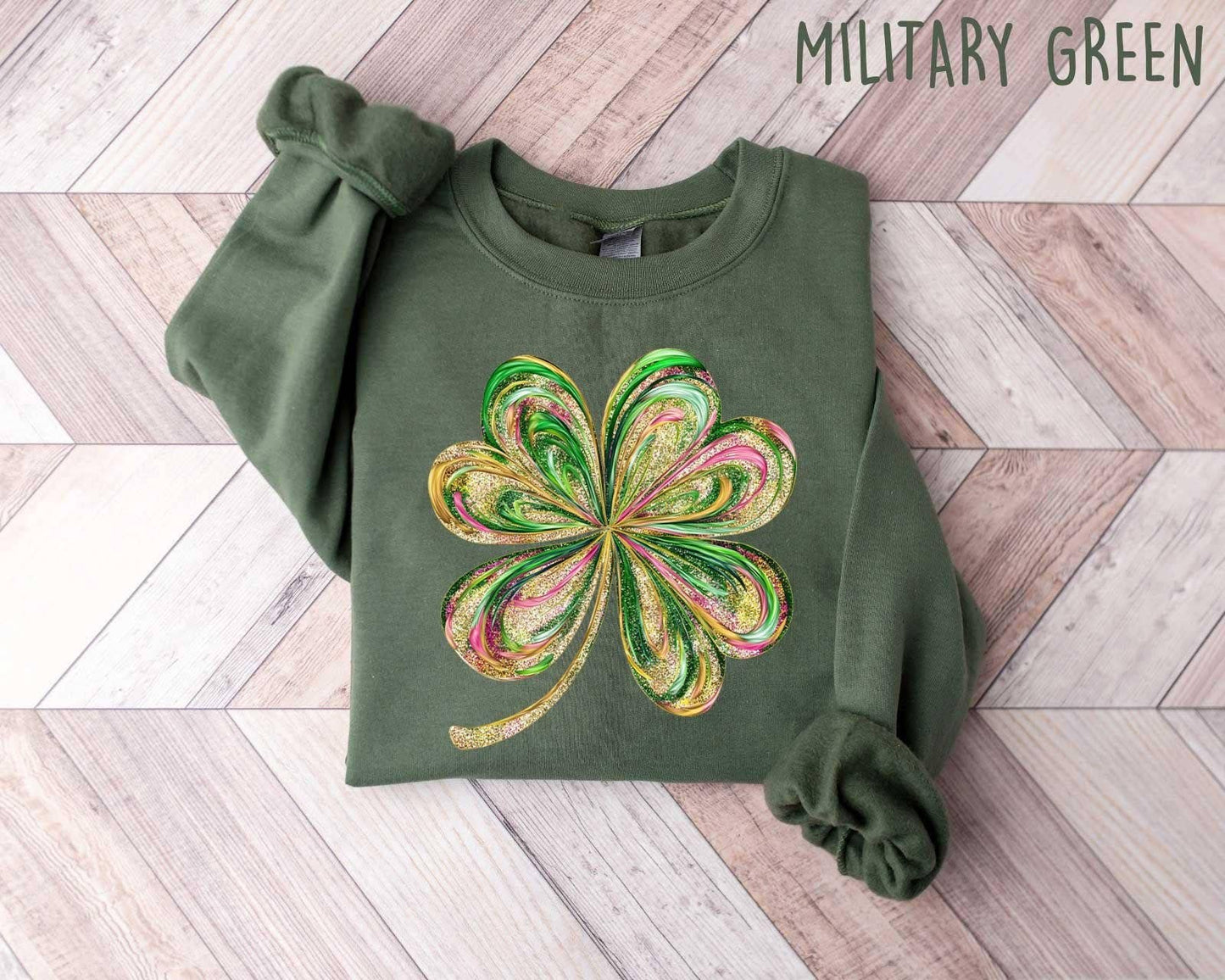 Lucky Shamrock Shenanigans Sweatshirt For St. Patrick's Day