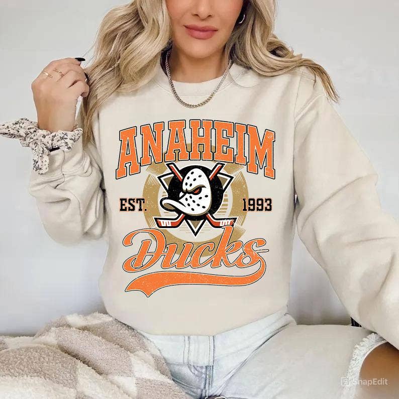 Vintage Anaheim Ducks Hockey T-Shirt