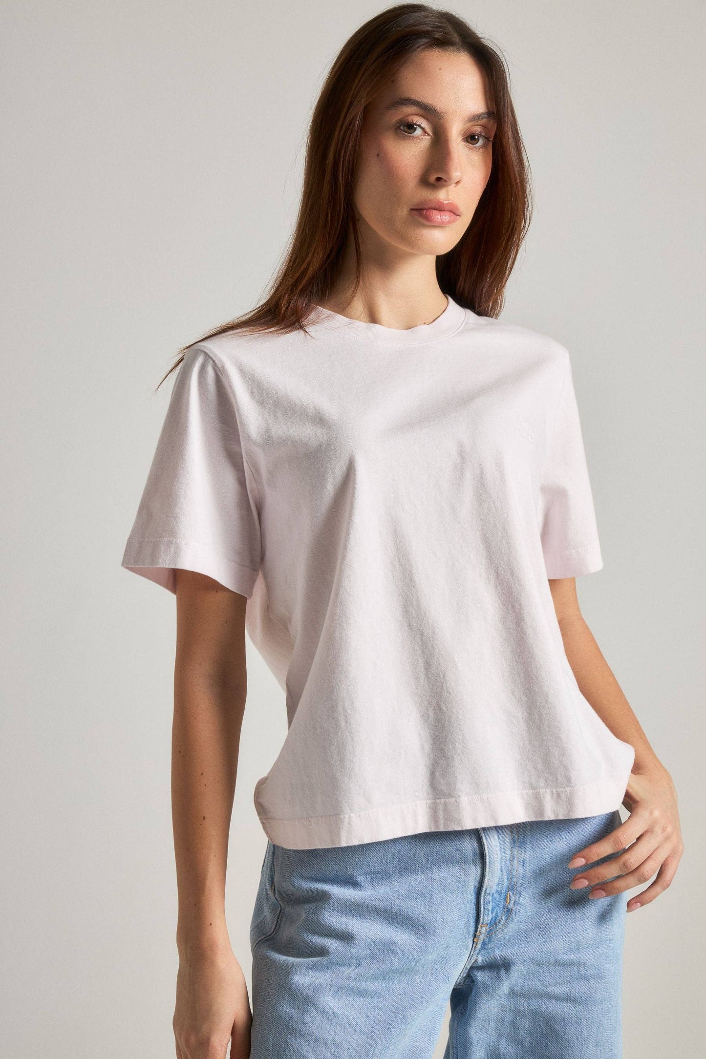 Women’S Essential Sunwashed T-Shirt Calcite