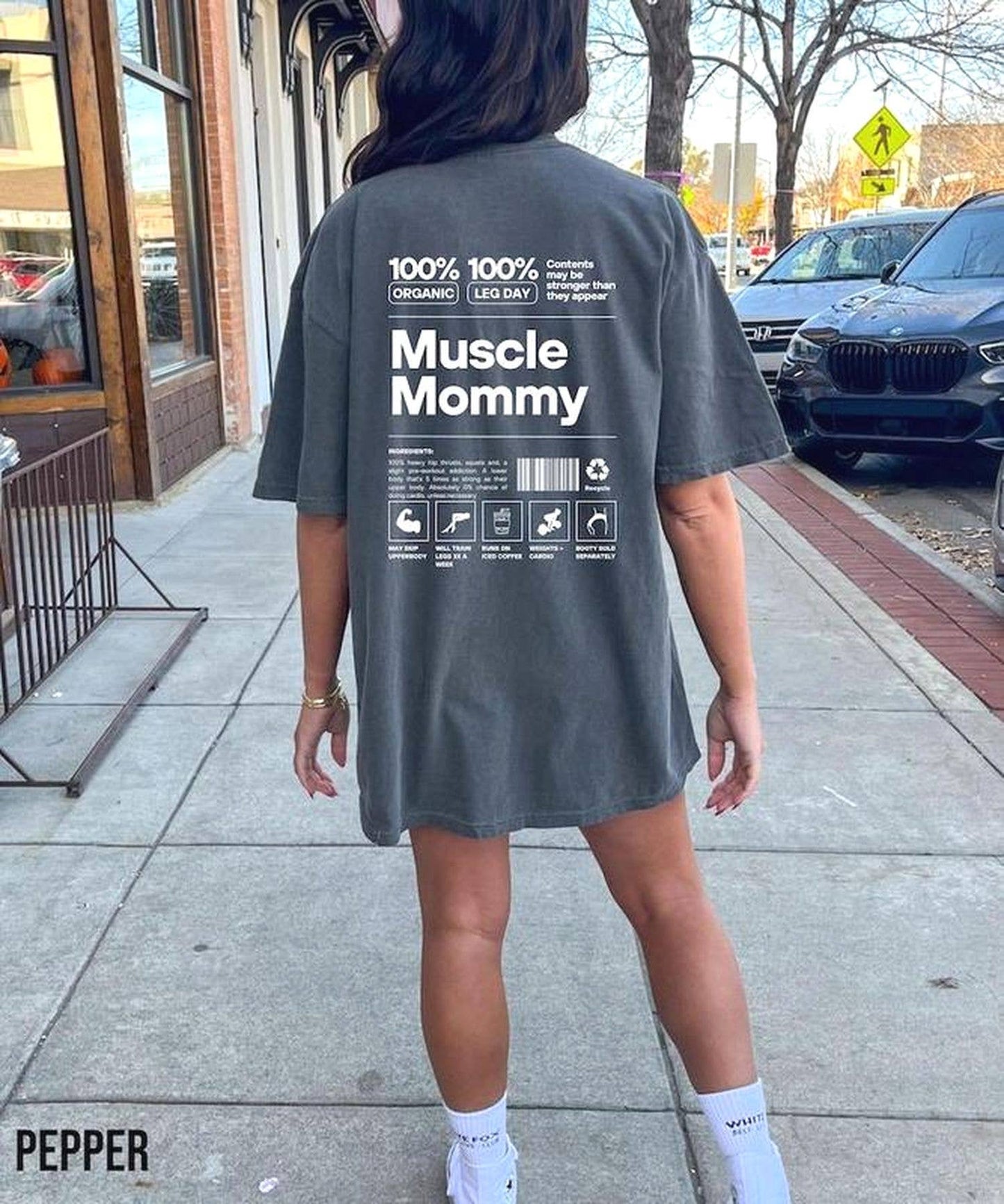 Muscle Mommy Pump Cover T-Shirt - Perfect Gym Workout Tee