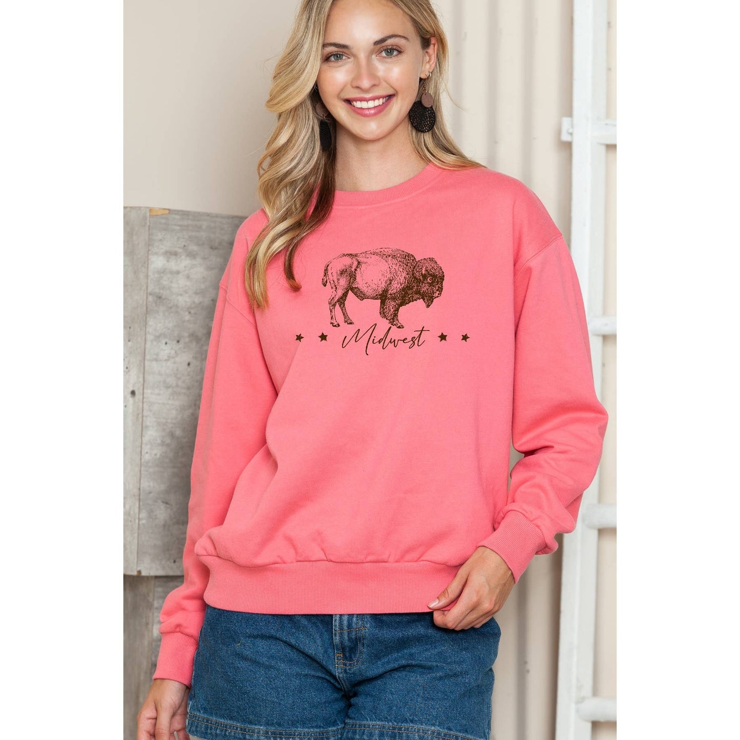 Midwest - Crewneck Sweatshirt
