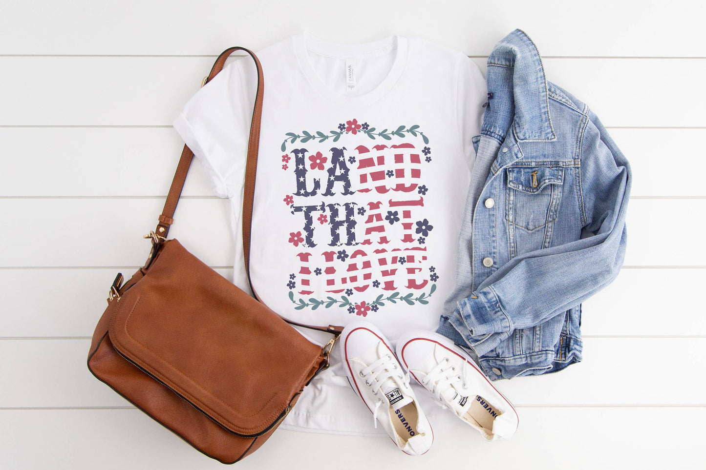 Land That I Love American Flag Tee