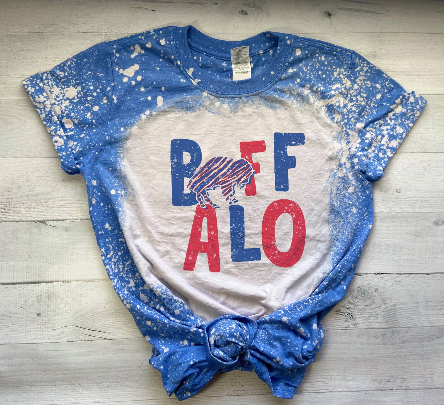 Buffalo Bleached Shirt - Perfect Gift For Her