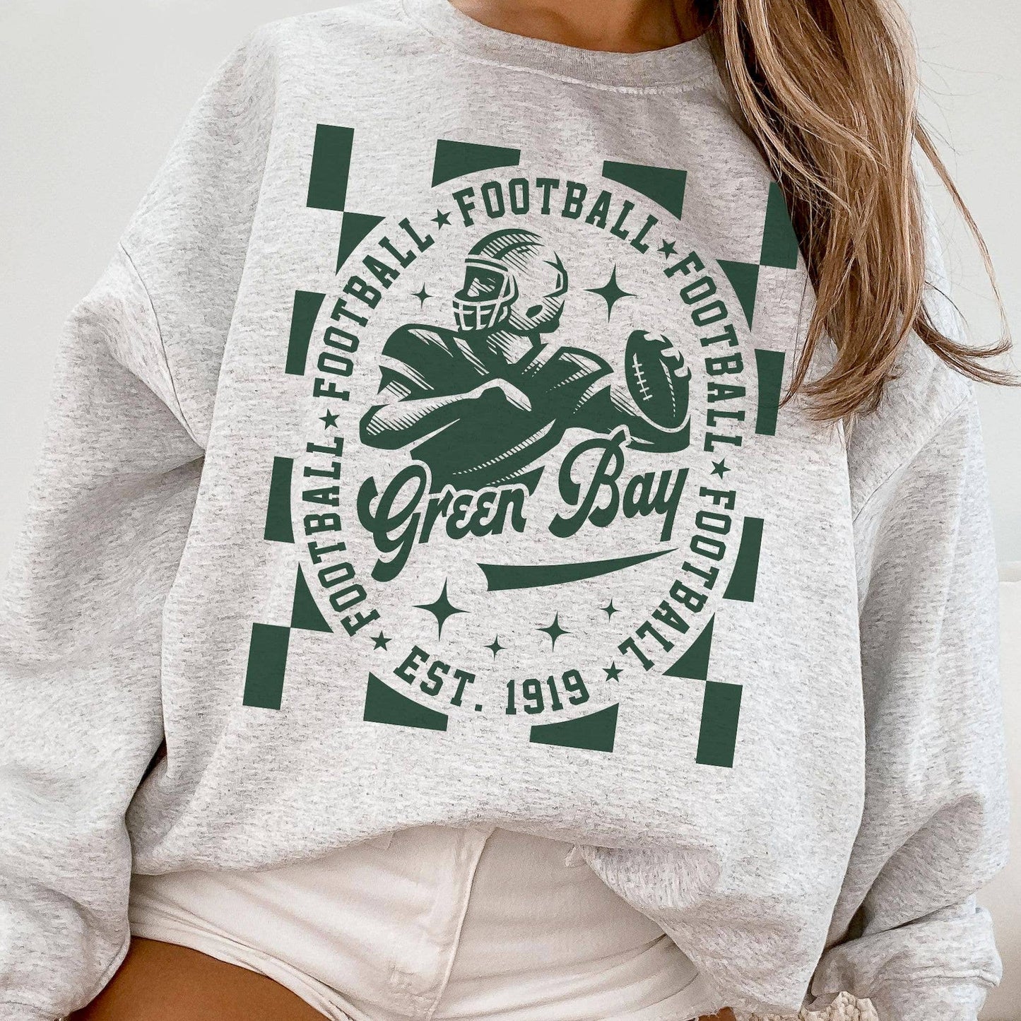 Vintage Green Bay Packers Football Sweatshirt – Fan Favorite