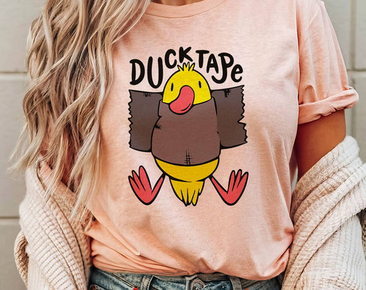 Duck Tape -  Funny Duck Parody Graphic T-Shirt