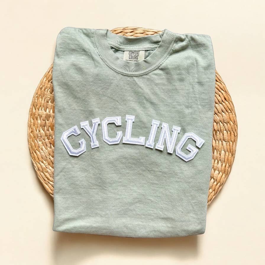 Comfort  Colors Cycling Shirt, Cycling Gifts