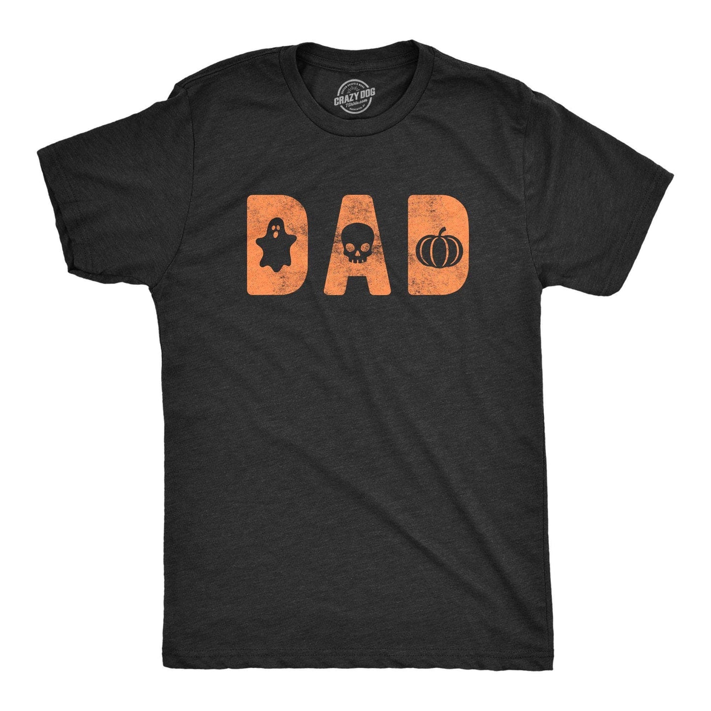 Dad Halloween Men's Tshirt Halloween Graphic Tee Western T