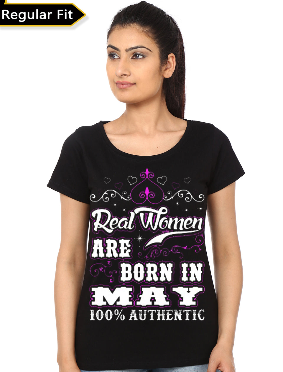 Real Women Are Born In May T-Shirt