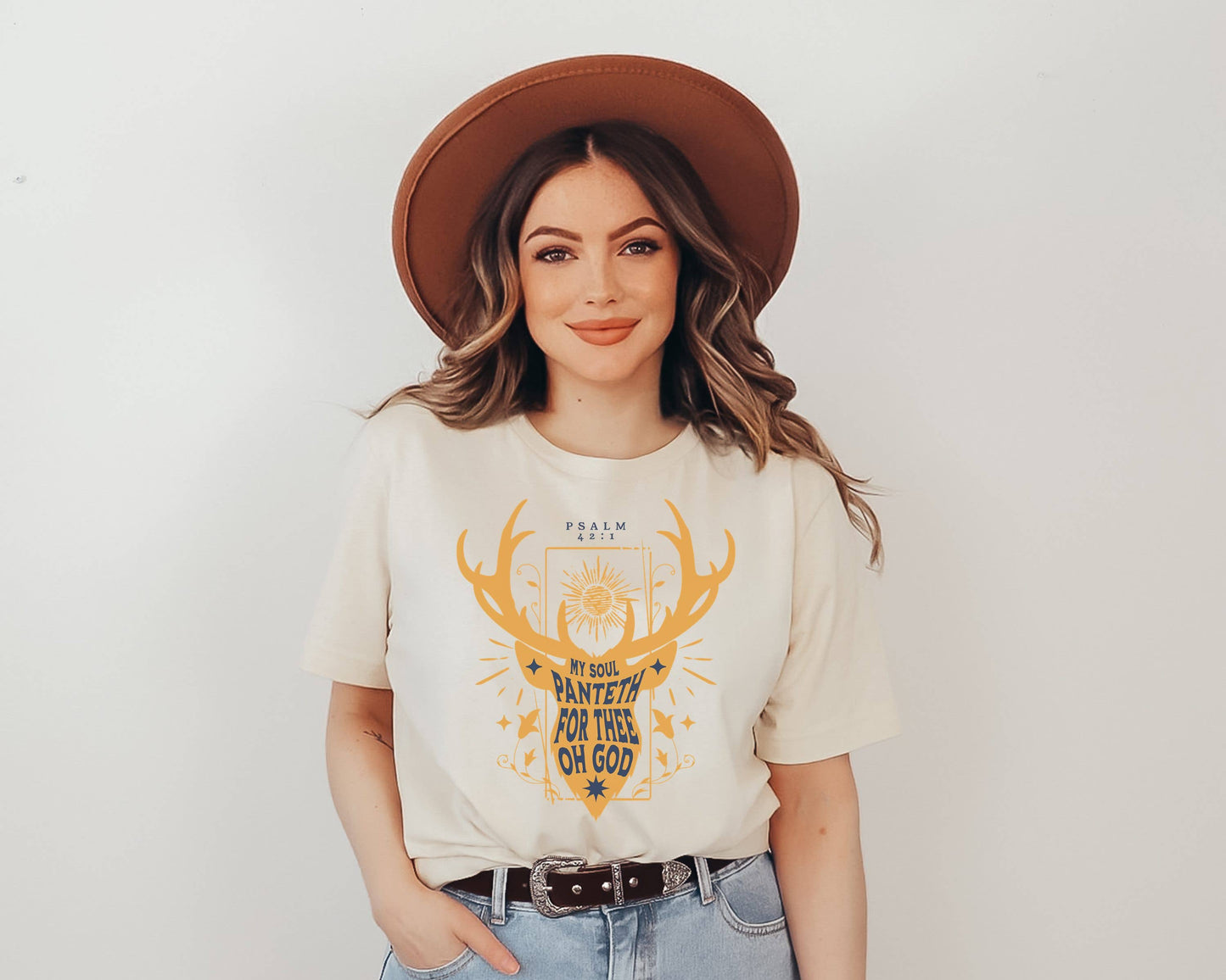 My Soul Panteth For Thee Graphic Tee | Women's Religous Tees