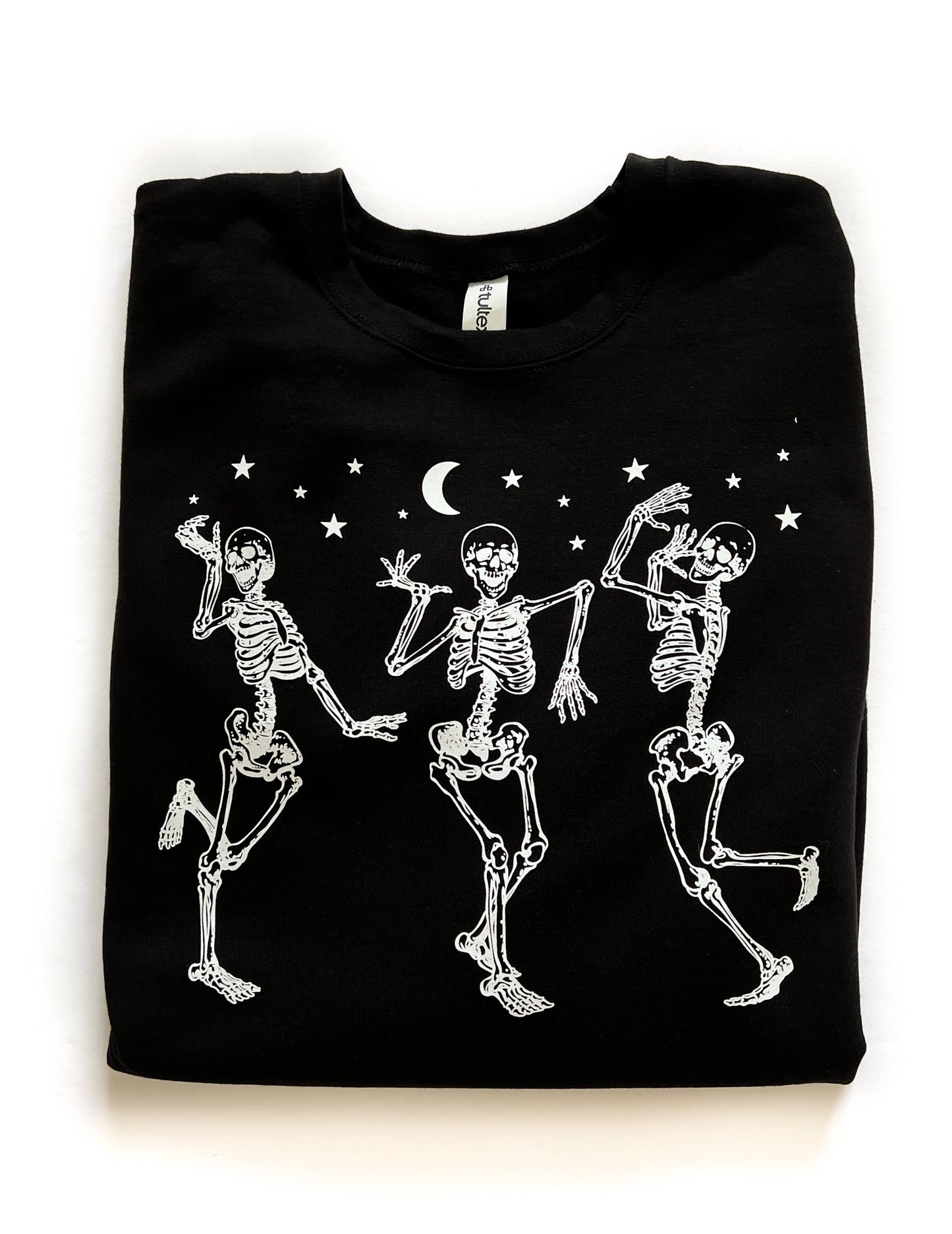 Dancing Skeletons Halloween Crewneck Sweatshirt