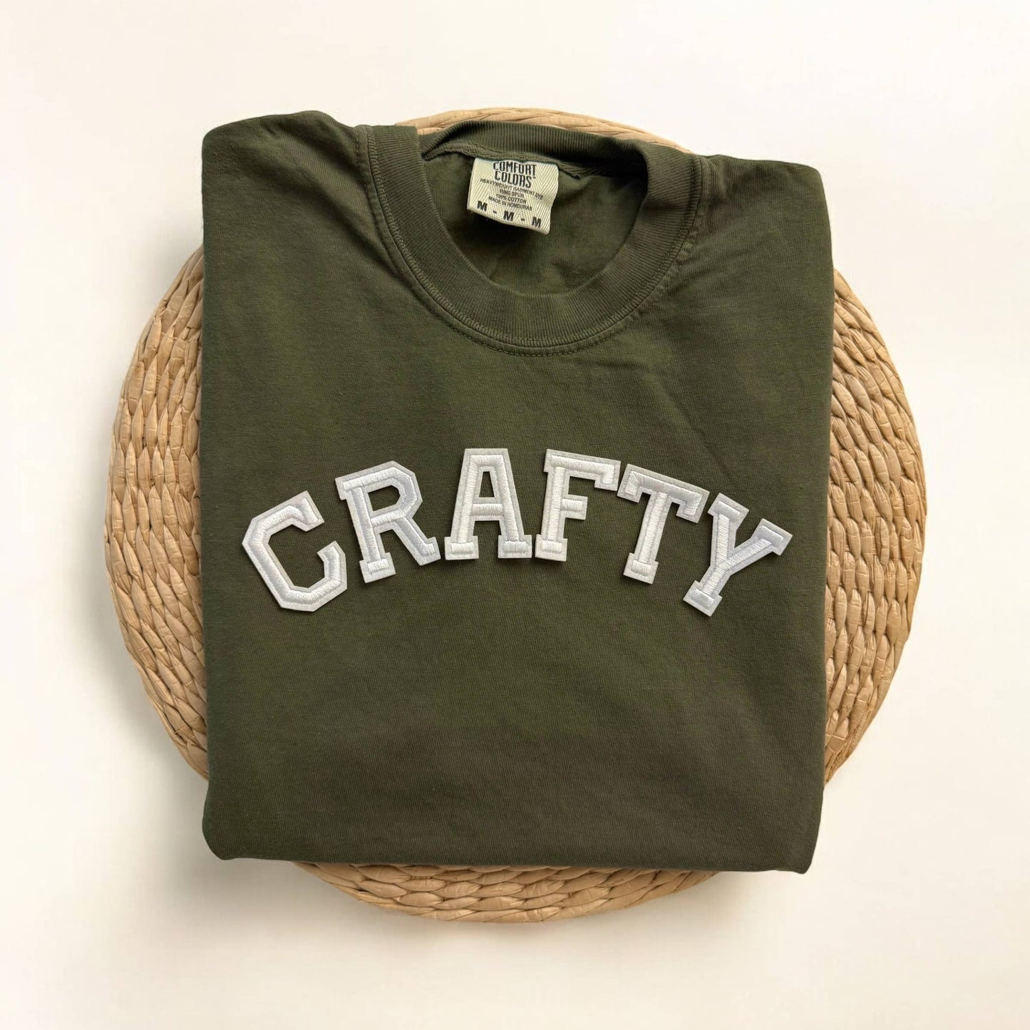 Crafty Comfort Colors Short Sleeve Shirt, Craft Store Produc