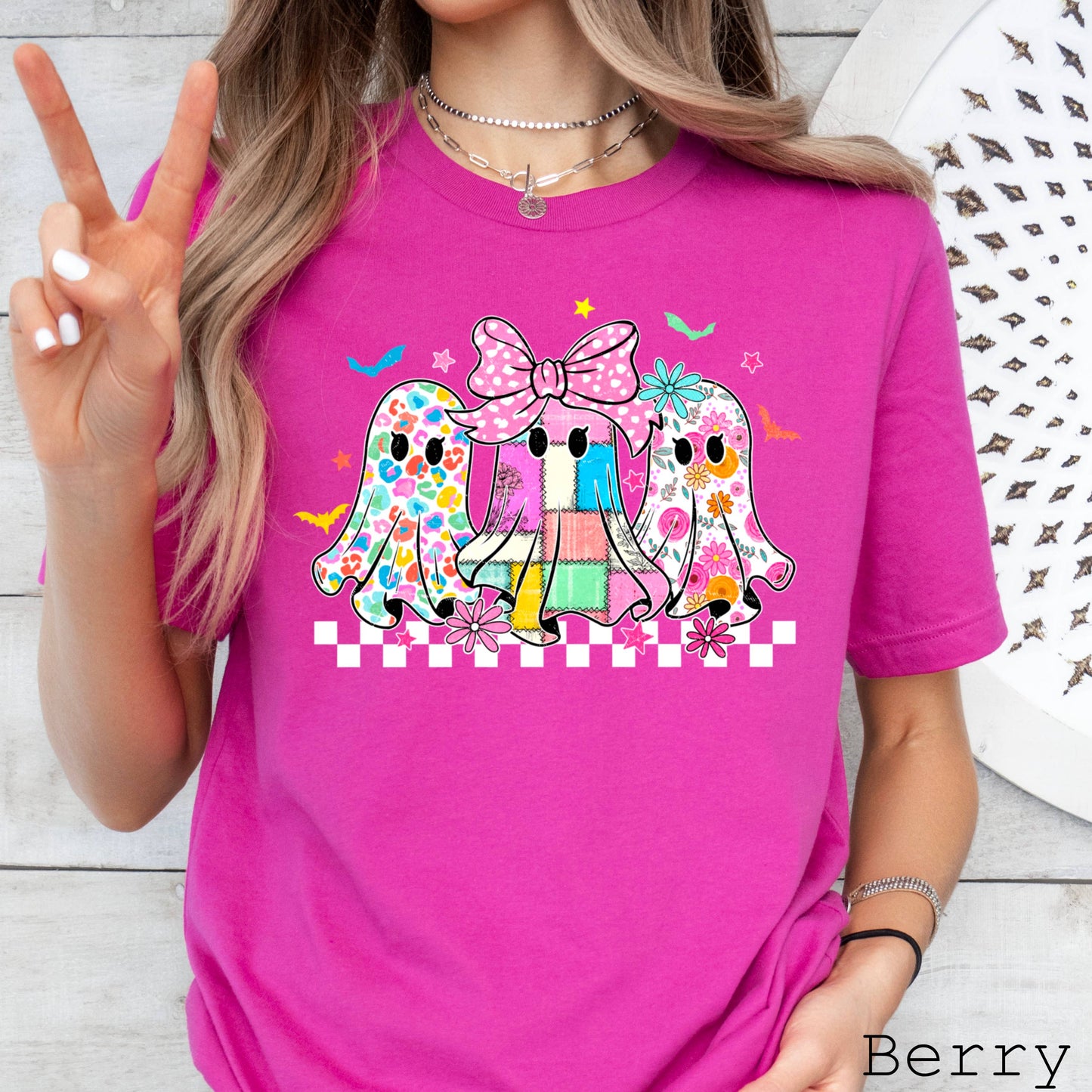 Halloween 2025 Retro Ghost  Graphic Tee  | Bella Canvas