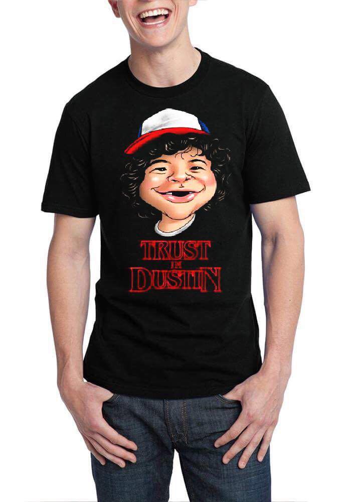 Trust In Dustin Black T-Shirt
