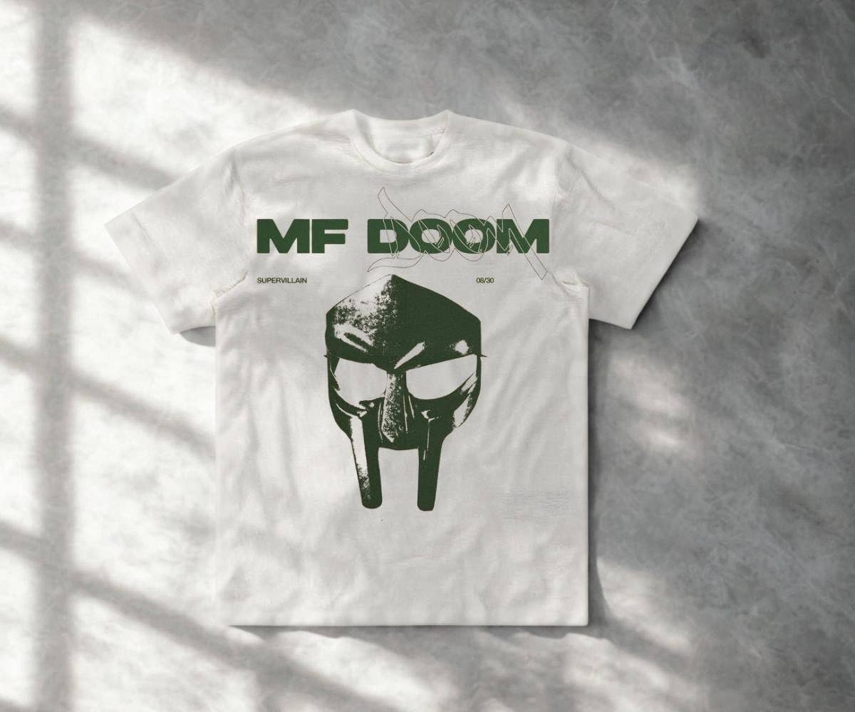 Mf Doom Retro Unisex Tee, Madvillain Metal Face Shirt