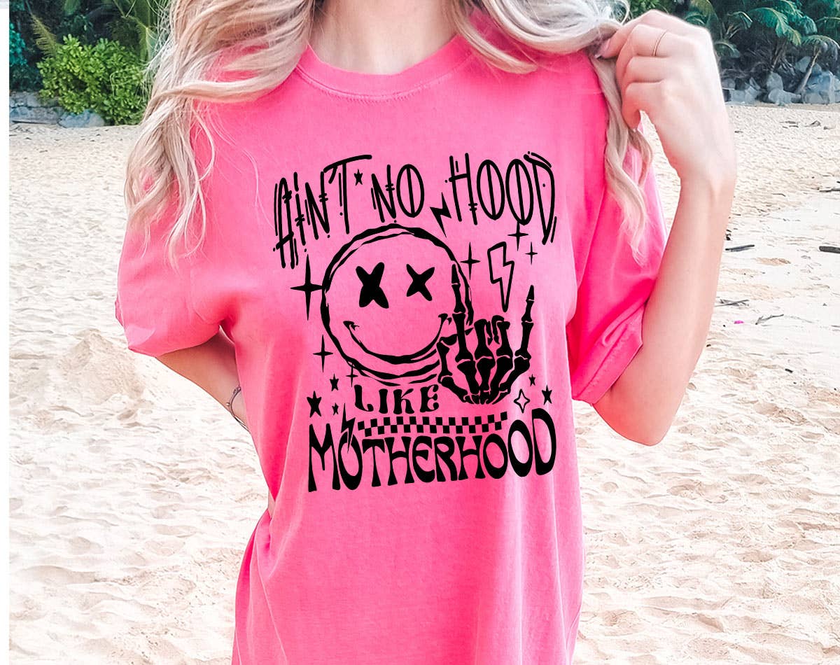 Ain't No Hood Like Motherhood 2024 - Funny Mom Cc Shirt