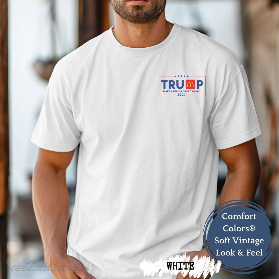 Trump Maga-Donalds Tee - Comfort Colors Trump Rally 2024