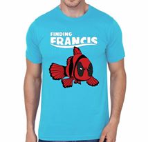 Finding Francis Deadpool Black T-Shirt