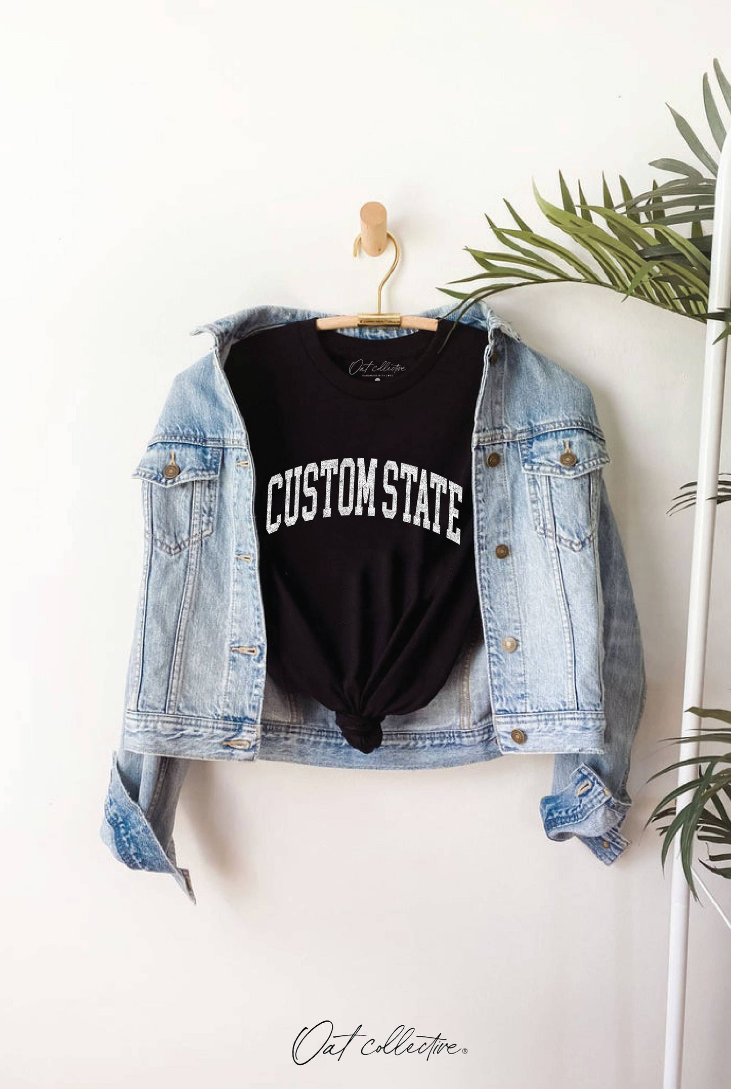 Custom State  Graphic T-Shirt